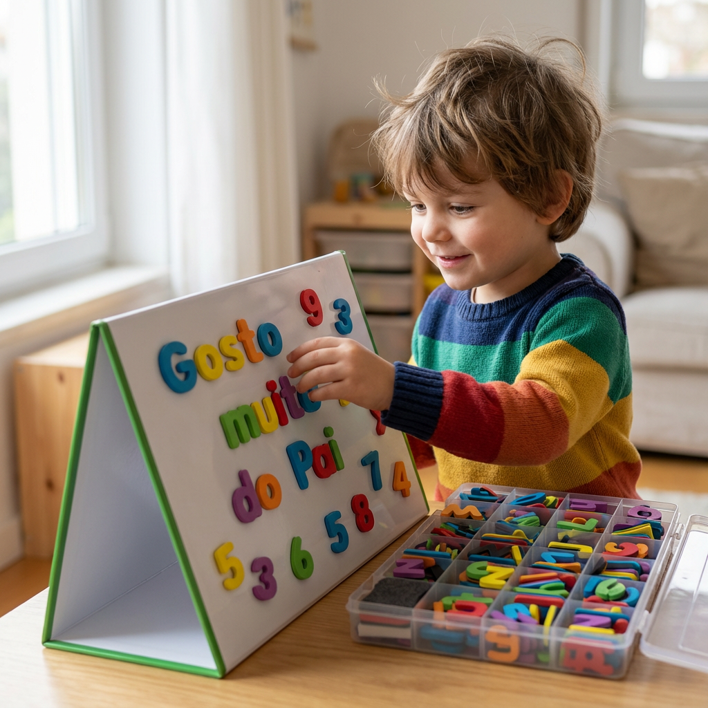 Tableau magnétique éducatif